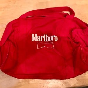 Small vintage Marlboro tote/duffel bag